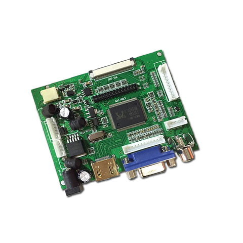 Universal HDMI VGA 2AV 50PIN TTL LVDS Carte Contrôleur Module moniteur Kit pour Raspberry PI LCD AT070TN92 tn90 94 Panneau freeship ► Photo 1/1