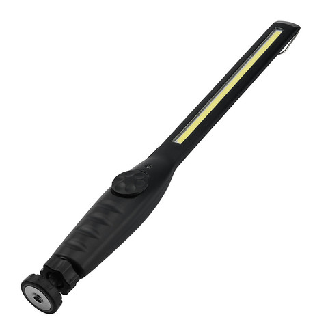 Nouveauté COB lumière 410 Lumen mécanicien atelier mince COB LED Rechargeable travail lumière magasin aimant pivotant lampe de poche ► Photo 1/6