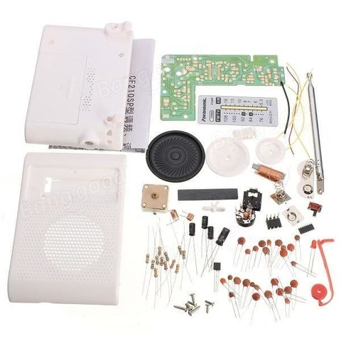 Kit de Radio FM bricolage CF210SP AM Kit d'assemblage électronique pour apprenant électronique ► Photo 1/4