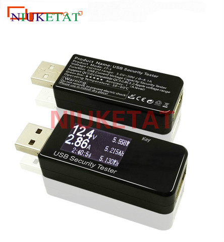 Testeur de sécurité USB avec écran LCD, Mini USB, capacité de tension actuelle, instrument de test de puissance, chargeur de téléphone portable ► Photo 1/4