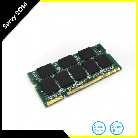 RAM DDR CL2.5 1 go/1 go, 266MHz, DIMM, 200 broches, pour ordinateur portable ► Photo 1/4