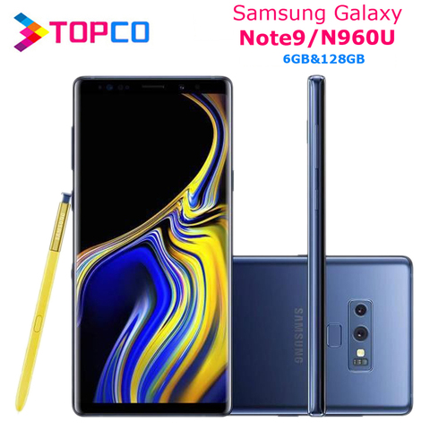 Samsung Galaxy Note9 Note 9 N960U téléphone Mobile débloqué d'origine Snapdragon 845 Octa Core 6.4 