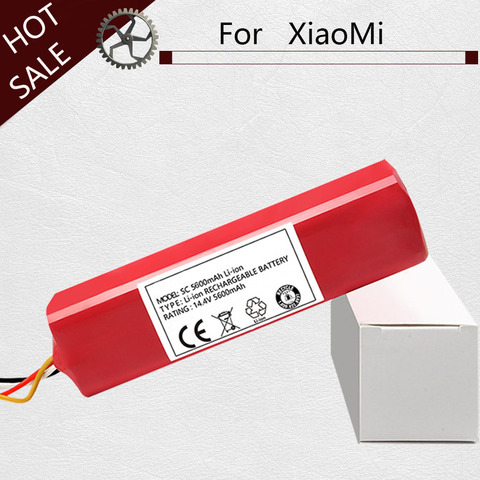 5600 mAh batterie pour xiaomi mi robot aspirateur pièces pour xiaomi accessoires Roborock S50 S51 ► Photo 1/6