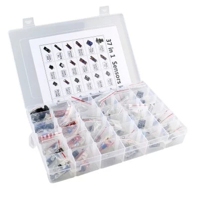 Kit de capteurs pour Arduino, boîte de 37 en 1, pour débutants, marque, en stock, bonne qualité, prix bas ► Photo 1/5