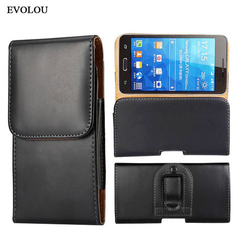 Étui en cuir à rabat avec Clip de ceinture pour Samsung, pour modèles S10, S9, S8, S7, A10, A20, A30, A40, A50, A70, J5, J7, J4, J6, J8, A8, A6, 2022 ► Photo 1/6