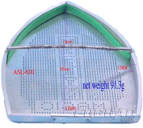 Chaussure en fer et aluminium pour fer électrique ASL-610 ► Photo 1/1