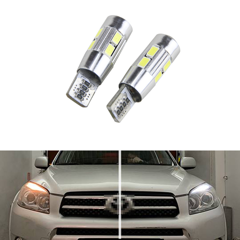 2x Canbus T10 W5W 168 194 LED dégagement, marqueurs latéraux pour Toyota RAV4 3e Gen. XA30 NonFL (2008) ► Photo 1/5