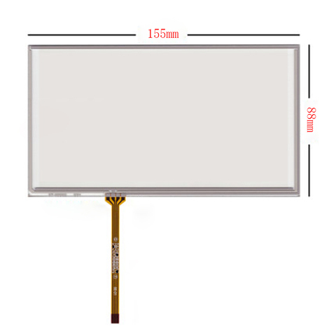 Nouveau panneau de numériseur d'écran tactile de 6.2 pouces pour CLARION NX-501 VX-401 NX501 VX401 ► Photo 1/1