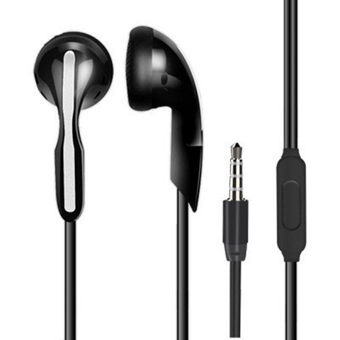 Écouteurs stéréo 3.5MM, casque d'écoute, commande filaire, basses graves graves, avec Microphone, pour téléphone Samsung Xiaomi, ordinateur Sh * ► Photo 1/6