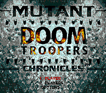 Mutant Doom Troopers – carte de jeu SEGA MD 16 bits pour Sega Mega Drive pour Genesis ► Photo 1/1