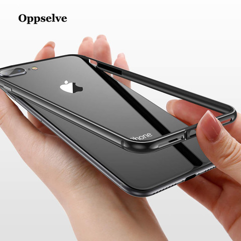 Coque de protection pour iPhone Xs Max Xr X 10 8 7 6 SE Plus Coque de protection antichoc en aluminium pour iPhone ► Photo 1/6