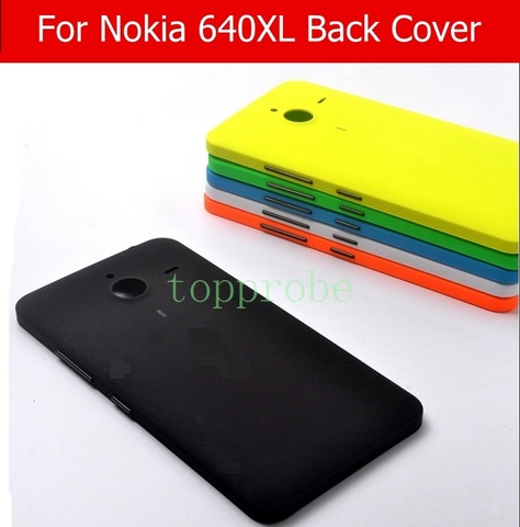 Haute qualité couverture Arrière pour Nokia 640XL batterie logement porte pour Microsoft lumia nokia 640XL retour housse + 1 pcs film pour livraison ► Photo 1/5