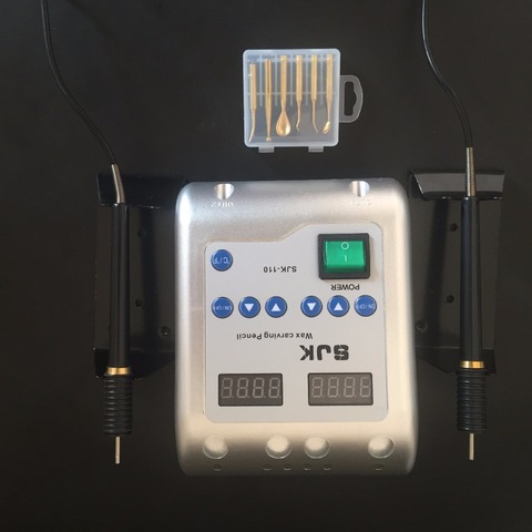 Laboratoire dentaire Cireur Électrique Couteau À Découper Contiennent 6 Cire Embouts + 2 Stylos/Pot Vente Chaude A & B TYPE ► Photo 1/6