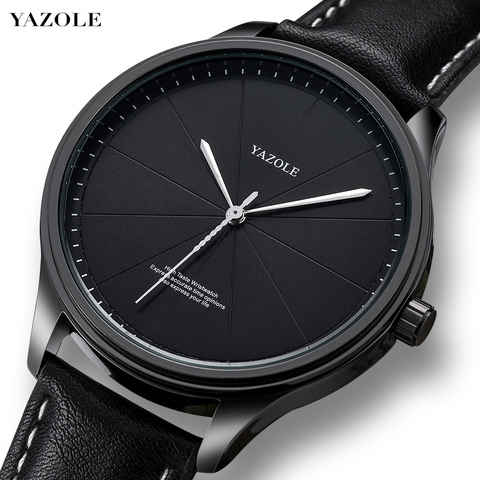 Relogio masculino – montre-bracelet en cuir pour hommes, à Quartz, de Style minimaliste, à la mode, pour les affaires, 2022 ► Photo 1/6