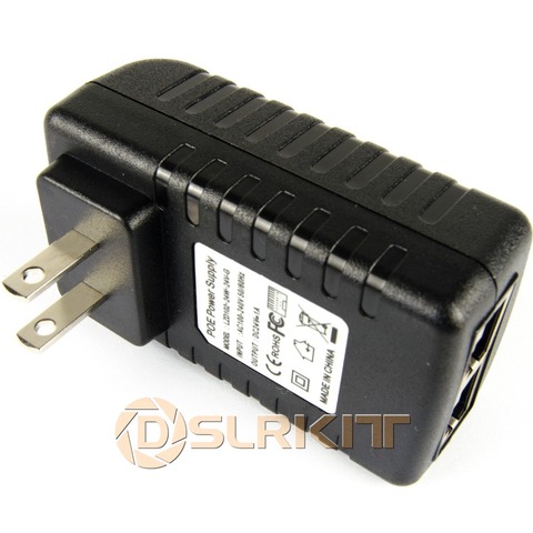 DSLRKIT Gigabit 24V PoE | Adaptateur d'injecteur, omniquiti, UAP AC LR LITE, 12W-G 24W-G 7W-G ► Photo 1/5