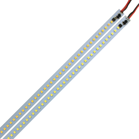 AC 110 V 220 V 1 m smd 2835 Led bar lumière dur luces bande 100 cm 144 led En Aluminium alliage chambre décoration de la maison ► Photo 1/6