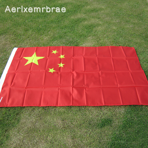 Drapeau aerlxemrbrae, nouveau drapeau chinois, décoration intérieure et extérieure, 90x150cm, suspendu ► Photo 1/3