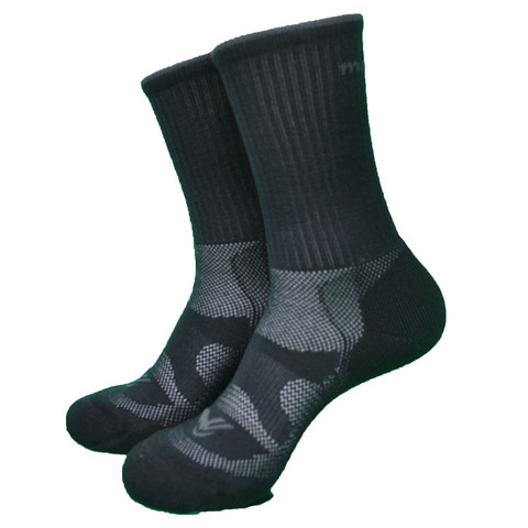 1 paire de haute qualité nouvelle-zélande 74% laine mérinos chaussettes de Trekking épais chaussettes hommes 2 couleurs chaussettes d'équipage ► Photo 1/4
