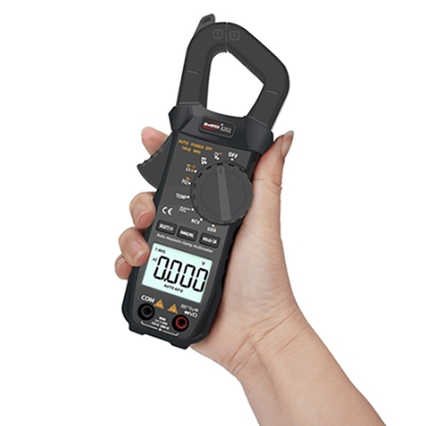 WinAPEX-pince numérique 600A de mesure du courant AC, résistance, TEMP fréquence, testeur de fréquence NCV, sortie carrée multimètre véritable RMS ► Photo 1/6