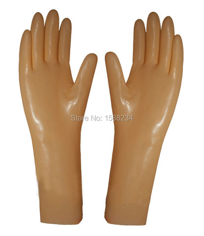 Gants courts en Latex et caoutchouc, pour Cosplay Kig, taille M ► Photo 1/1