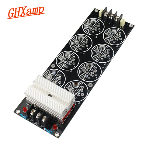 GHXAMP – panneau de filtre redresseur amplificateur 50a 1000V, 8 condensateurs 35mm, haute puissance double alimentation ► Photo 1/6