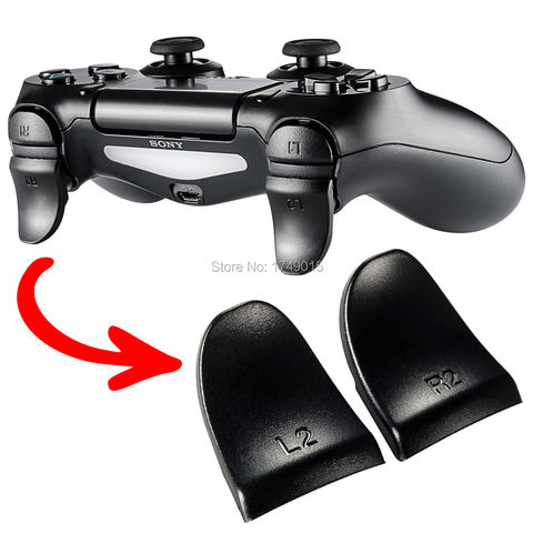 IVYUEEN – prolongateurs de commande pour console Sony Dualshock 4, pour PS4 Pro Slim L2 R2, double déclencheur, avec fixation ► Photo 1/6