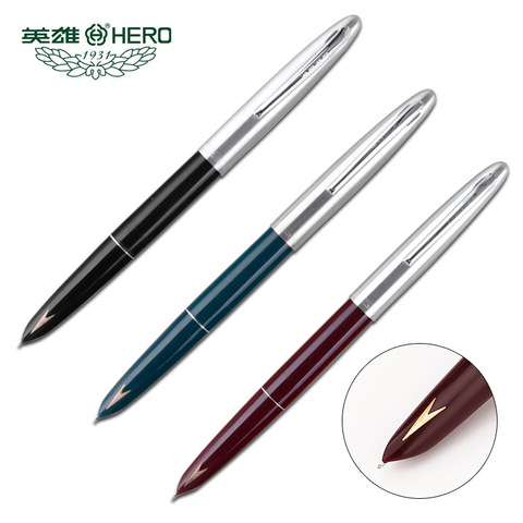 HERO 329 – stylo-plume classique, pointe de flèche, pratique de la calligraphie, collection nostalgique, classique, étudiant, 329 ► Photo 1/6
