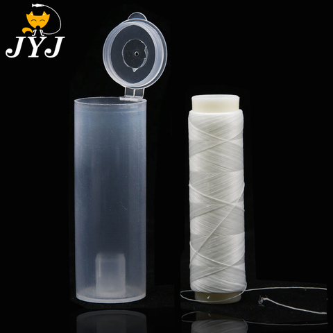 JYJ 1 pc haute résistance appât fil élastique Invisible en caoutchouc Polyester ligne pour accessoires de matériel de pêche PJ1/2/3/4/5 ► Photo 1/6