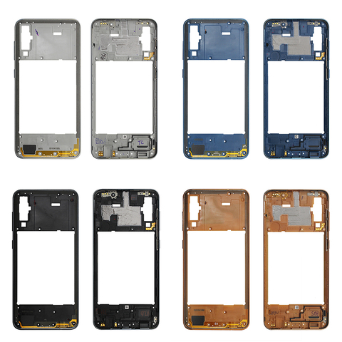 Pièces de rechange de cadre moyen de boîtier pour Samsung Galaxy A20 A30 A40/A210 A50 couvercle de plaque centrale ► Photo 1/4