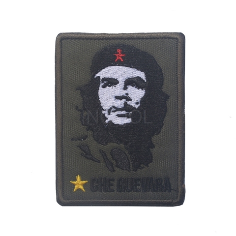 Patch brodé Che Guevara Patch tactique Applique emblème Badges patchs de broderie pour vêtements Applique 8CM ► Photo 1/6