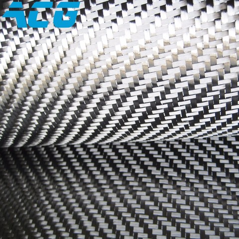 Tissus en fibre de carbone 12k, 400g/480g, de qualité supérieure ► Photo 1/5