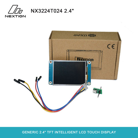 Nextion – Module d'affichage tactile résistif LCD Intelligent HMI polychrome-2.4 ''facile à utiliser pour les programmeurs de base ► Photo 1/6
