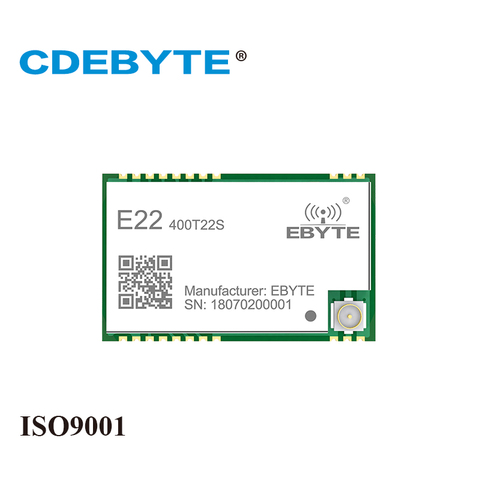 Module émetteur-récepteur sans fil SMD UART SX1268 SX1262, E22-400T22S MHz RF RSSI Net Work TXCO, 433 ► Photo 1/5