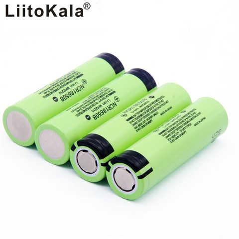 100% nouveau Original NCR18650B 3.7v 3400mah 18650 Batteries au Lithium batterie Rechargeable pour lampe de poche ► Photo 1/6