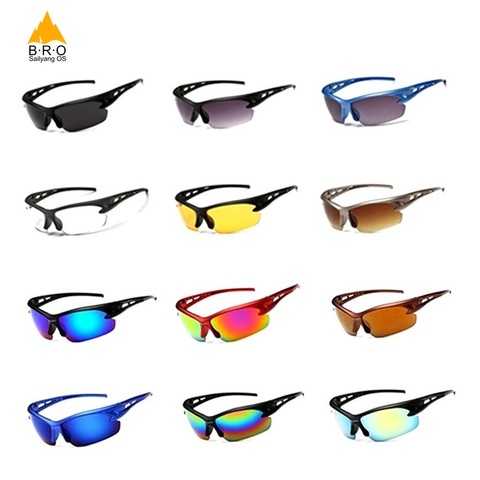 Hommes femmes UV400 Sport lunettes de soleil cyclisme lunettes pour vélos lunettes de Sport vtt lunettes course vélo lunettes de soleil cyclisme lunettes ► Photo 1/6