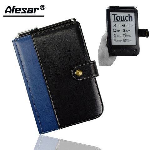 Étui à rabat en cuir pour Pocketbook Touch 622, film de protection, cadeau gratuit, 2 Lux 623 ► Photo 1/6