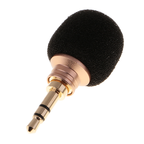 Mini 3.5mm Jack Plug Voix Mic Microphone Pour Enregistreur Téléphone Ordinateur Portable Portable de Haute qualité ► Photo 1/6