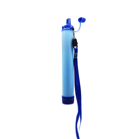 Purificateur d'eau Portable avec filtre pour urgence, survie et élimination des bactéries, système de Filtration pour l'extérieur, Camping, randonnée ► Photo 1/6