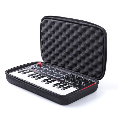 Étui de transport rigide de voyage pour Akai Professional MPK Mini MKII | contrôleur de clavier et Pad de batterie USB MIDI Ultra-Portable à 25 touches ► Photo 1/1