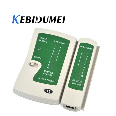 Kebidumei – testeur de câbles réseau Lan Cat 5 / Cat 5e / Cat 6 / UTP avec 2016 et RJ-11, offre spéciale, RJ-45 ► Photo 1/6