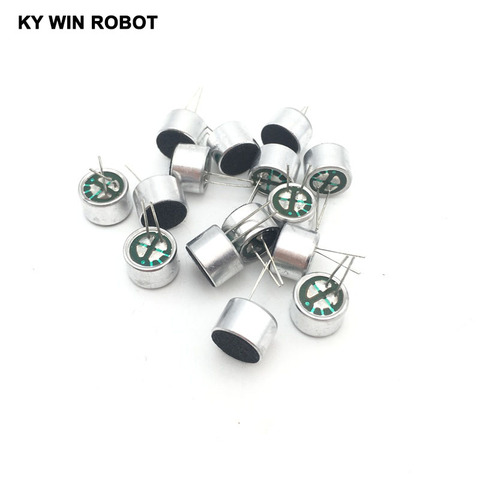 10 PCS/LOT 9x7mm 9767 Microphone Electret Microphone avec 2 broches pick-up ► Photo 1/4