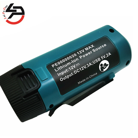 Adaptateur de chargeur USB 12V, pour batterie Li-ion Makita PE00000020, à gaine chauffante ► Photo 1/6