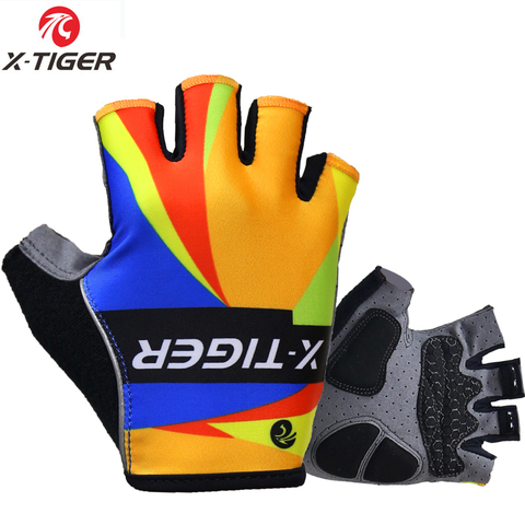 X-tiger – gants de Sport demi-doigt avec coussin de GEL 3D, pour vtt, cyclisme ► Photo 1/6