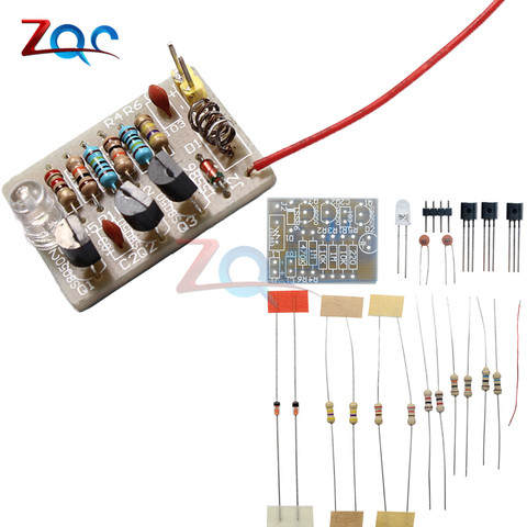 Kit de bricolage de lumière Flash pour téléphone portable, 3-12V DC, puissance de rayonnement, électronique, amusant ► Photo 1/6