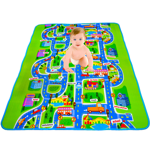 Tapis de jeu épais en mousse Eva pour bébé, jouets pour enfants, Puzzle ► Photo 1/6