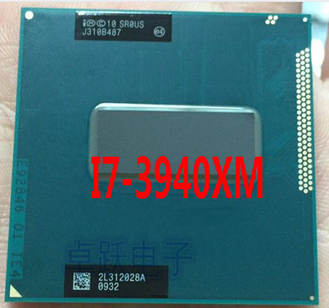 Processeur INTEL I7-3940XM SR0US I7 3940XM SROUS 3.0G-3.9G/8M, livraison gratuite ► Photo 1/1