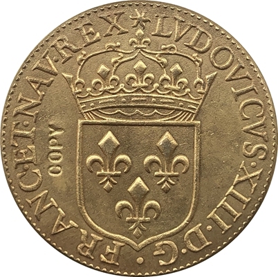 Pièce de monnaie France-Louis XIII, 1620-1643 différentes dates, 24 pièces de monnaie ► Photo 1/6
