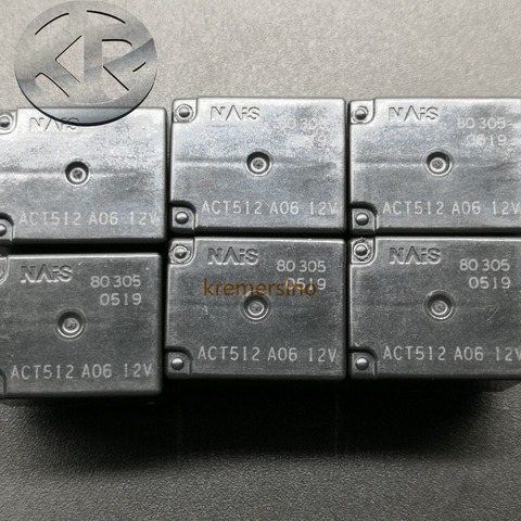 Relais NAiS 10 broches ACT512 12V 20A pour Audi J518 ELV/ESL, relais facile à casser ► Photo 1/3