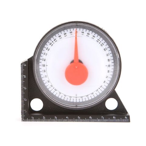 Inclinomètre de pente rapporteur détecteur d'angle indicateur de niveau d'inclinaison jauge de clinomètre avec Base magnétique ► Photo 1/6
