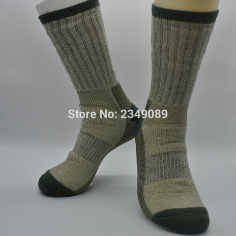1 Piar Adventure – chaussettes de marche 85% laine mérinos pour hommes, chaussettes de randonnée ► Photo 1/5